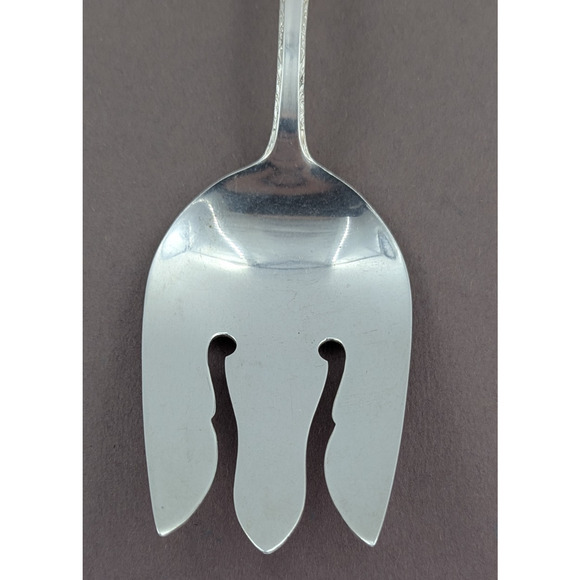 Alvin Southern Charm Sterling Silver Large Salad Serving Fork 9" No Monogram 86g - Picture 2 of 8